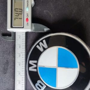 Emblema bmw maletero 74mm
