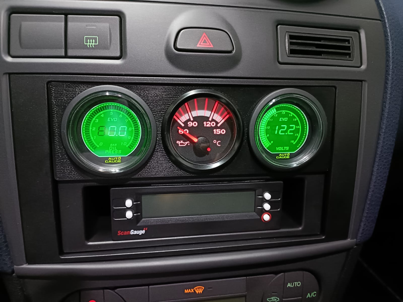 Soporte relojes ford fiesta MK5 - Imagen 5
