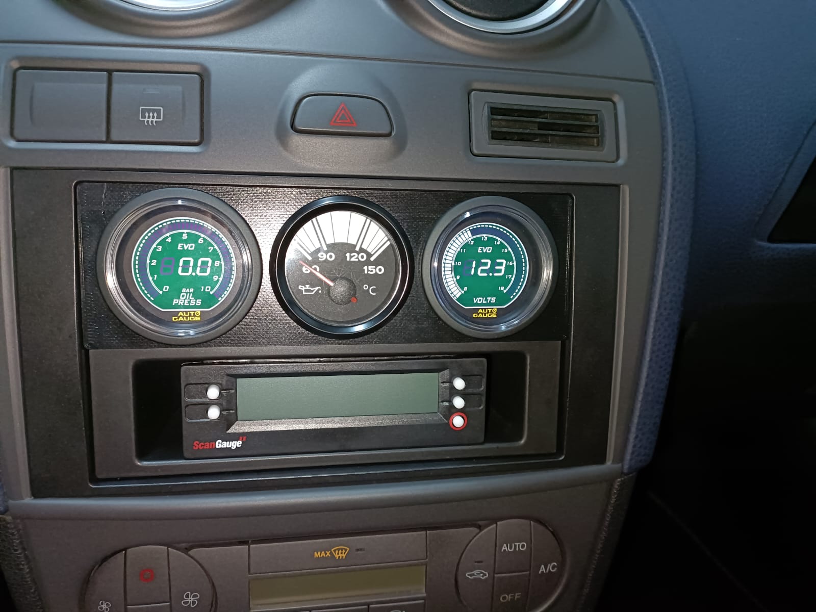 Soporte relojes ford fiesta MK5 - Imagen 6