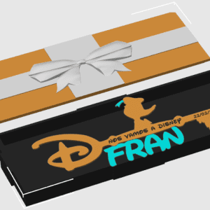 Llaves Disney personalizadas “nos vamos a Disney”. donald
