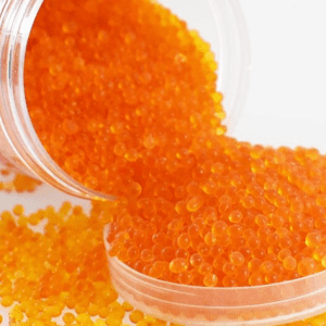 Silica gel naranja reutilizable