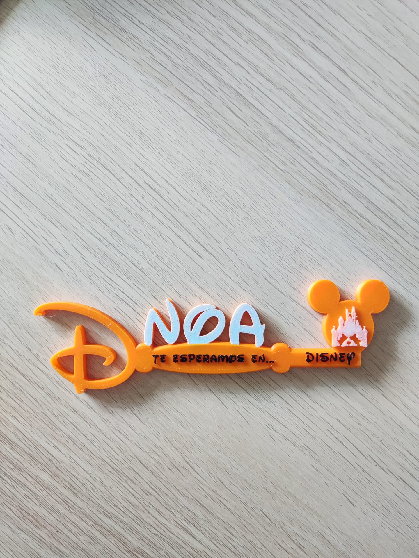 Llaves Disney personalizadas “nos vamos a Disney” mickey - Imagen 3