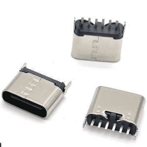 Conectores Type-C hembra vertical