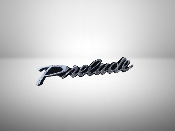 Insignia emblema honda prelude - Imagen 3