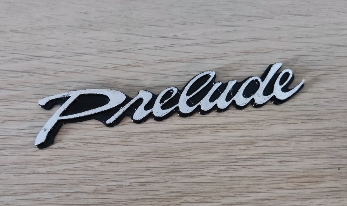 Insignia emblema honda prelude