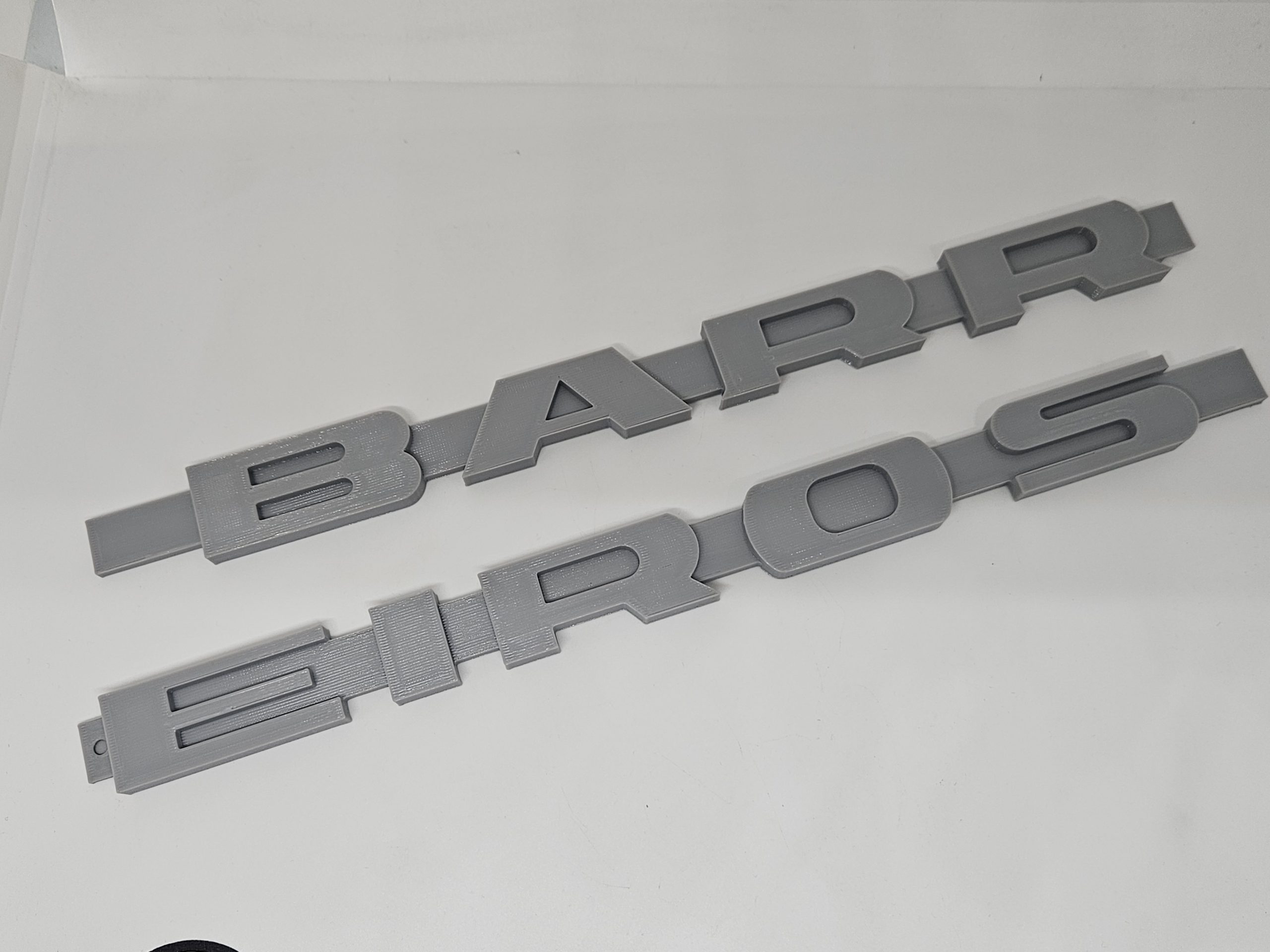 Letras laterales tractor Barreiros - Imagen 3